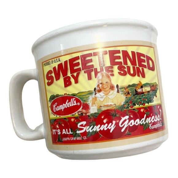 Campbells Soup Mug Cup 2005 Houston Harvest Collectible - Picture 2 of 5